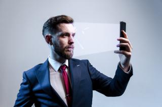 mobile facial recognition facial recognition phone